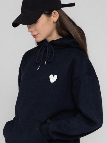 Small Cloud Heart Smile Hoodie - GRAVER - Modalova