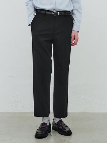 Loose Tapered Banding Slacks_2colors - MIND BRIDGE MEN - Modalova