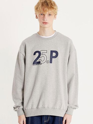 P Sense Logo Sweatshirt_Gray - 25PERCENTAGE - Modalova