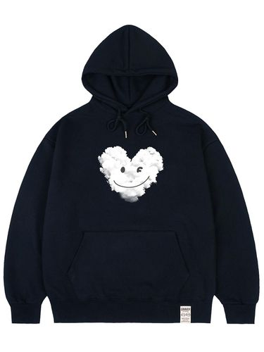 Large Cloud Heart Smile Hoodie - GRAVER - Modalova