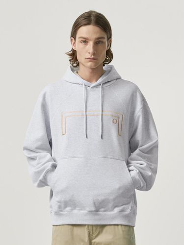 Stitched Big Logo Hoodie _ 4 Colors - GOALSTUDIO - Modalova