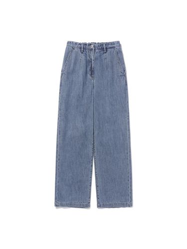 Stitch Point Wide Denim Pants - EPIGRAM - Modalova