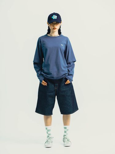 Layered Long Sleeve T-Shirt _ - YE-YE - Modalova