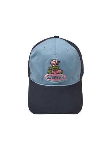 Cartoon Logo Ball Cap _ Navy - SLEEPYEYES - Modalova