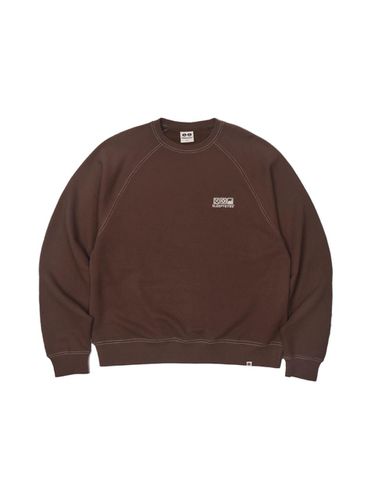 Box Logo Stitch Point Crewneck _ - SLEEPYEYES - Modalova