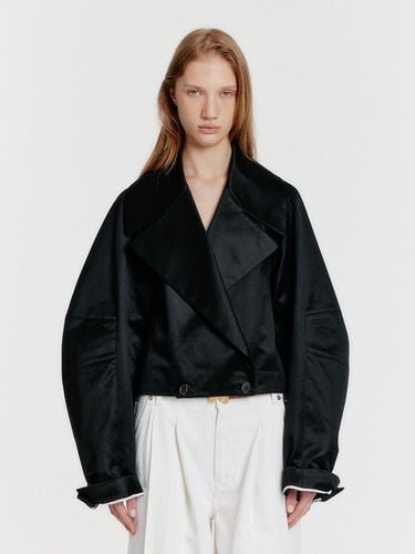 YUN Oversized One-Button Short Jacket - EENK - Modalova