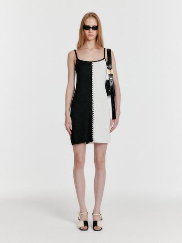 YOOM Stitched Color Block Knit Dress - / - EENK - Modalova