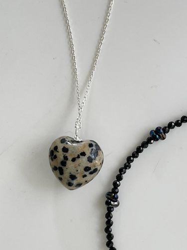 Dalmatian Heart Necklace - VARISONC - Modalova