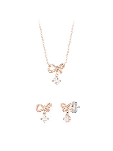 Rachel Necklace + Earring Set - J.ESTINA - Modalova