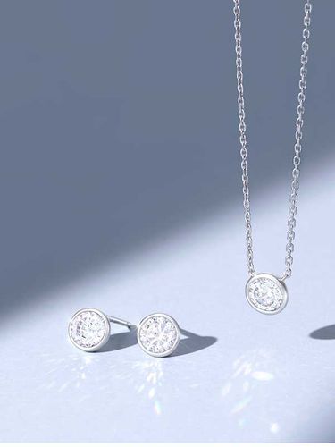 Whitemond Necklace + Earrings Set - J.ESTINA - Modalova