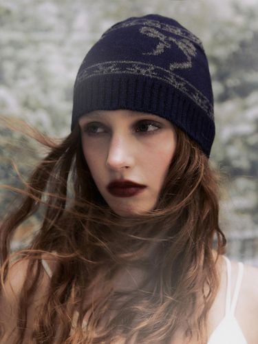 Ribbon JQD Beanie_Navy - NOTKNOWING - Modalova