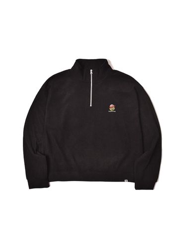 Corduroy Half Zip-Up Sweatshirt - SLEEPYEYES - Modalova