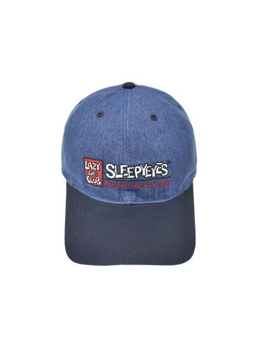 Sleepy Logo Denim Ball Cap - Navy - SLEEPYEYES - Modalova