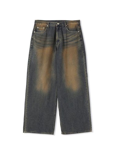 Signature Wide Denim Pants_Mud - DNSR - Modalova