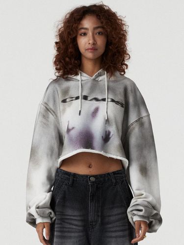 Dirty Washing Cropped Hoodie - DNSR - Modalova