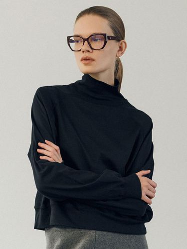 High Neck Cropped Sweatshirt (4 Colors) - WHEN WE WILL - Modalova