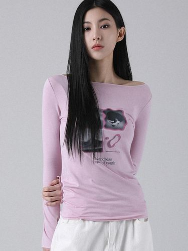 Amanda Long Sleeve Top (Pink) - AVANDRESS - Modalova