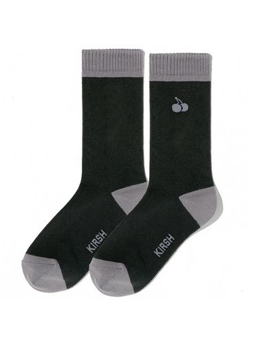 Small Color Combination Socks_Charcoal - KIRSH - Modalova