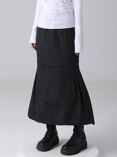 Two-way Long Skirt (Black) - AVANDRESS - Modalova