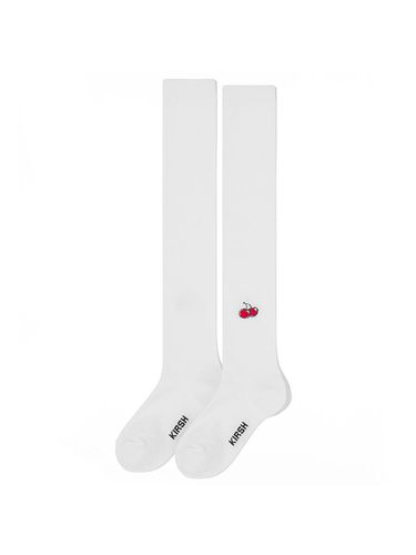 Logo Knee Socks_White - KIRSH - Modalova