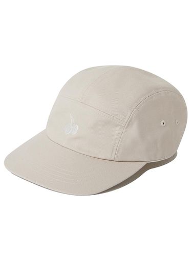 Mono Logo Camp Cap_Grey Beige - KIRSH - Modalova