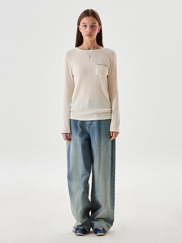 Ribbed Long Sleeve T-shirt - KIRSH - Modalova