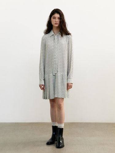 Tie Shirt Dress - UNNOUT - Modalova