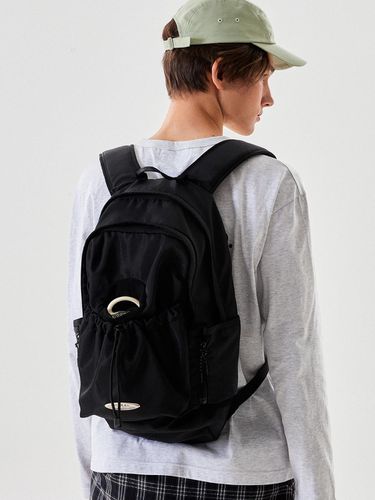 Pocket String Point Backpack_Black - KIRSH - Modalova