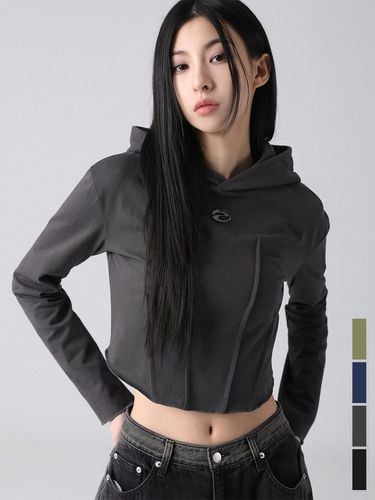 Piper Back Snap Hoodie- 4COL - AVANDRESS - Modalova