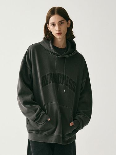 Oversized Pigment-Dyed Applique Hoodie 3 Colors - AVANDRESS - Modalova