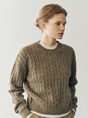 Nef Cable Knit Pullover (2 Colors) - WHEN WE WILL - Modalova