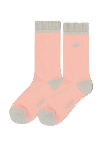 Small Color Combination Socks_Pink - KIRSH - Modalova