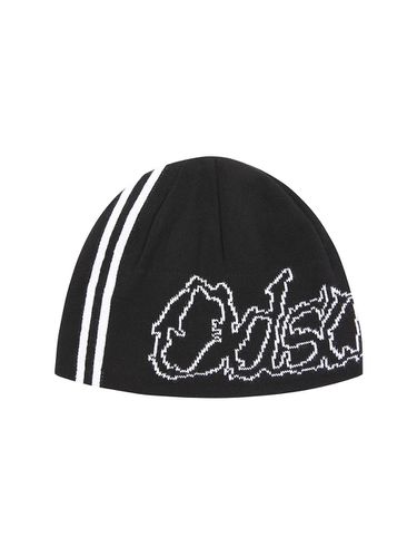 Jacquard Uncuffed Beanie - Black - ODD STUDIO - Modalova