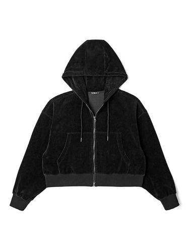 Woman] Corduroy Jersey Zip-Up Hoodie - ADHOC - Modalova