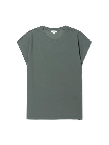 Woman] Cap-Sleeve T-Shirt Green - EPIGRAM - Modalova