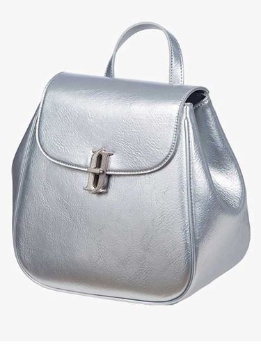 Ali Small Backpack _ Silver - J.ESTINA - Modalova