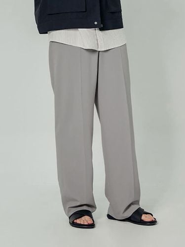 Wide-Fit TR Pants Khaki Grey - ADHOC - Modalova