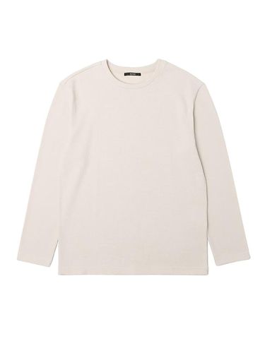 Round Neck Waffle T-Shirt - ADHOC - Modalova