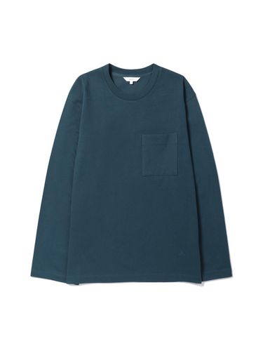 Basic Cotton T-Shirt Teal Blue - EPIGRAM - Modalova