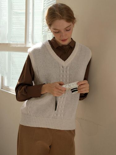 SR_V Neck Sweater Vest - Simple Retro - Modalova