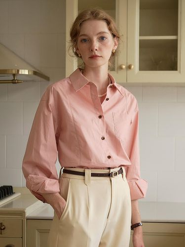 SR_Classic Cotton Shirt_Pink - Simple Retro - Modalova