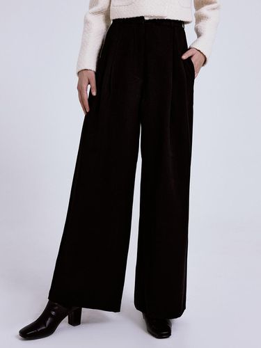 Weed Wide Slacks - Black - RE_L - Modalova