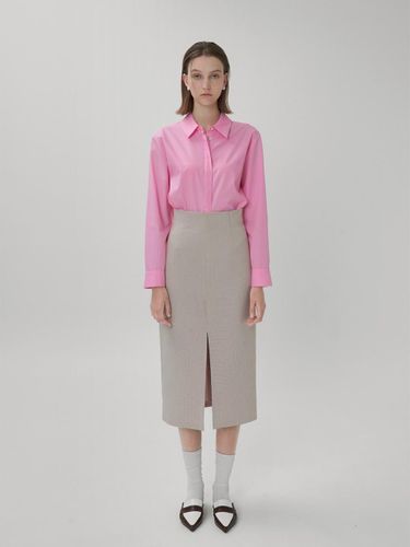 Depth Classic Setup Check Midi Skirt - Atelier Nain - Modalova