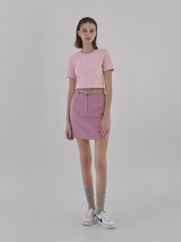 Stay Set-Up Back Pocket Mini Skirt - Atelier Nain - Modalova