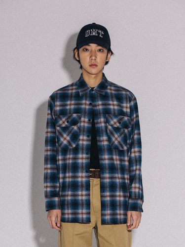 Cosmo Plaid Long Sleeves Flannel Shirt - OGARP - Modalova