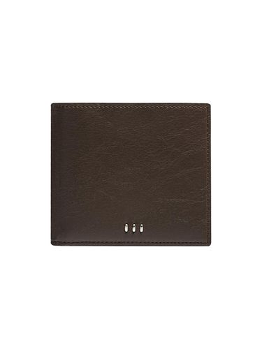 Crack 6CC Bifold Wallet - Brown - MADGOAT - Modalova