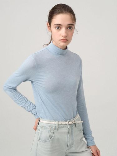 High Neck Basic T-shirt - on&on - Modalova