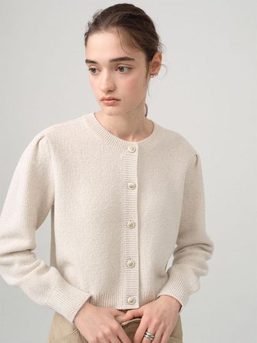 Cotton Boucle Cardigan - on&on - Modalova