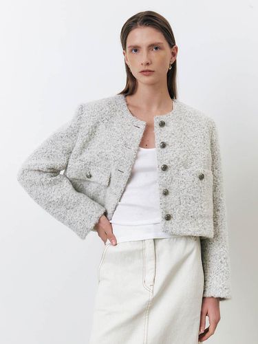 Tweed Cropped Jacket - JOY GRYSON - Modalova