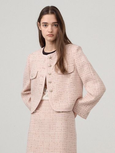 Color Scheme Collarless Jacket - on&on - Modalova